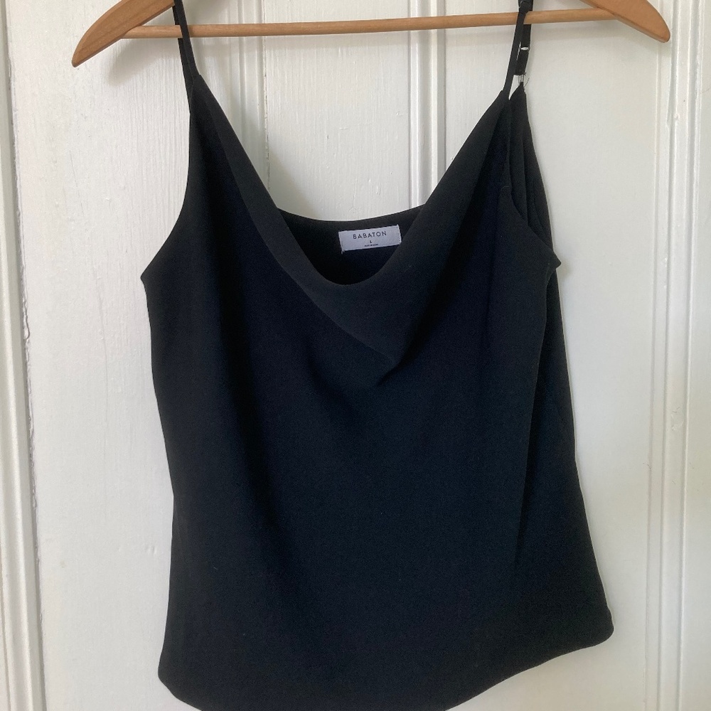 Babaton black camisole top